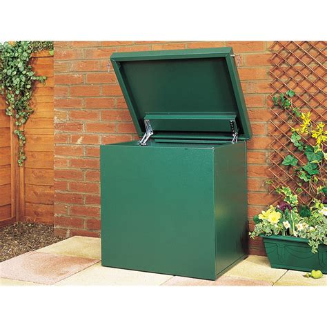 metal box for packages|storage boxes for driveways.